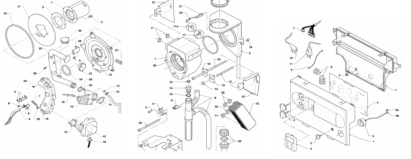 Baxi Boiler Diagrams make ordering spares easy Baxi Boiler Diagrams & Schematics