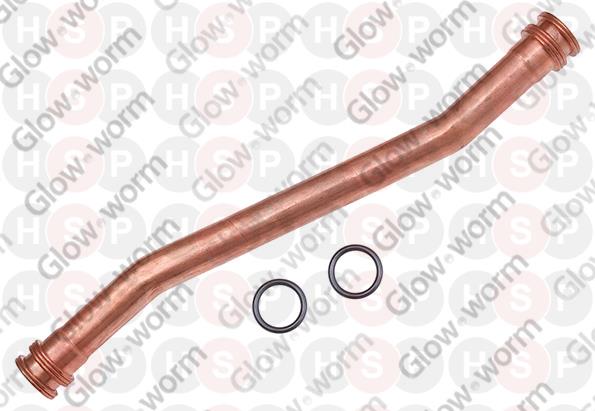 Glowworm Part No: 0020097308 | Pipe, heat exchanger / 3-way-valve 