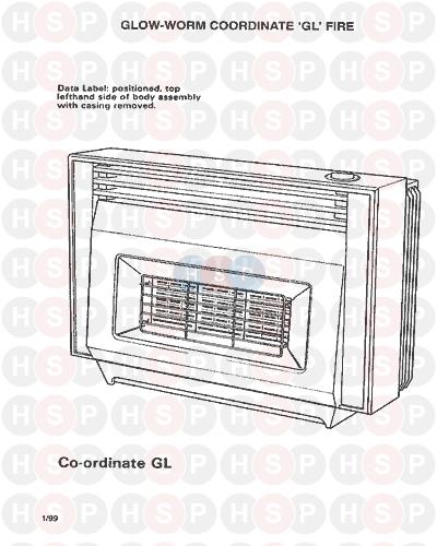 Glowworm Coordinate GL Fire Only 1986 AVA (Appliance Overview 